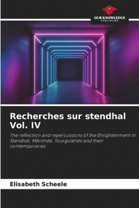 bokomslag Recherches sur stendhal Vol. IV