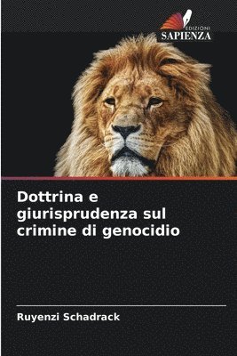 bokomslag Dottrina e giurisprudenza sul crimine di genocidio