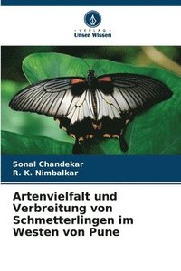 bokomslag Artenvielfalt und Verbreitung von Schmetterlingen im Westen von Pune