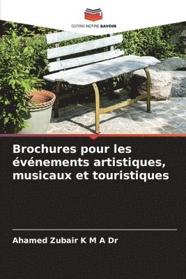 Brochures pour les vnements artistiques, musicaux et touristiques 1