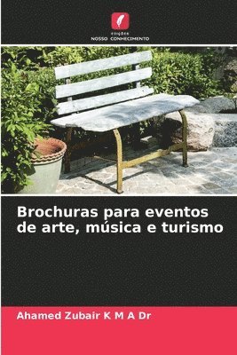 Brochuras para eventos de arte, msica e turismo 1