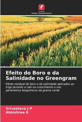 bokomslag Efeito do Boro e da Salinidade no Greengram