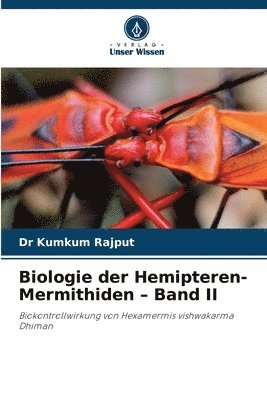 bokomslag Biologie der Hemipteren-Mermithiden - Band II