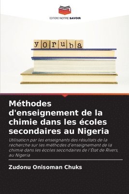 Mthodes d'enseignement de la chimie dans les coles secondaires au Nigeria 1