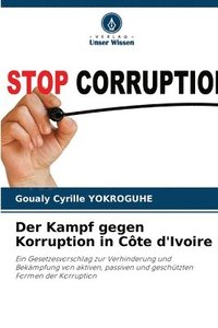 bokomslag Der Kampf gegen Korruption in Cte d'Ivoire