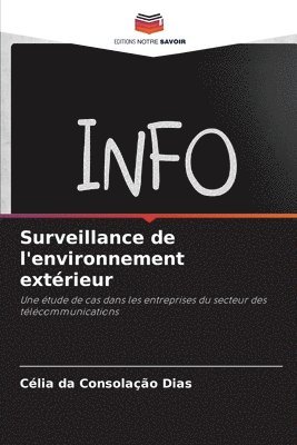 bokomslag Surveillance de l'environnement extrieur