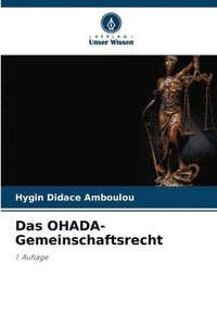 bokomslag Das OHADA-Gemeinschaftsrecht