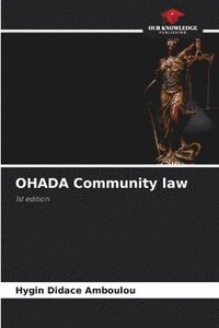 bokomslag OHADA Community law