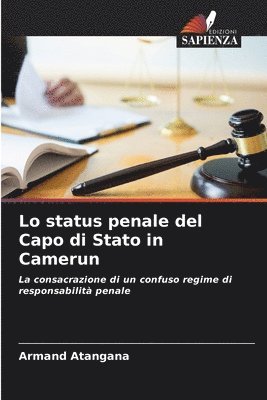 Lo status penale del Capo di Stato in Camerun 1