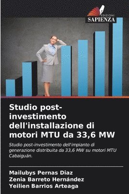 Studio post-investimento dell'installazione di motori MTU da 33,6 MW 1