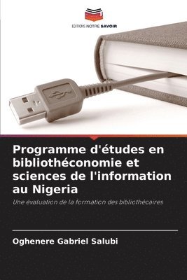 Programme d'tudes en bibliothconomie et sciences de l'information au Nigeria 1