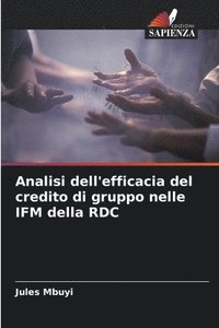 bokomslag Analisi dell'efficacia del credito di gruppo nelle IFM della RDC