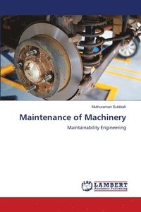 bokomslag Maintenance of Machinery