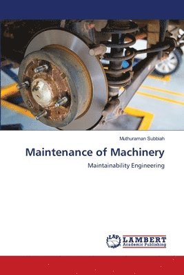 bokomslag Maintenance of Machinery