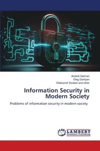 bokomslag Information Security in Modern Society