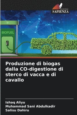Produzione di biogas dalla CO-digestione di sterco di vacca e di cavallo 1