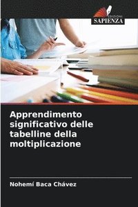 bokomslag Apprendimento significativo delle tabelline della moltiplicazione