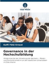 bokomslag Governance in der Hochschulbildung