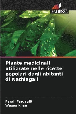 bokomslag Piante medicinali utilizzate nelle ricette popolari dagli abitanti di Nathiagali