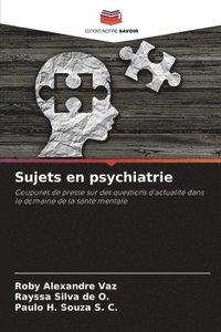 bokomslag Sujets en psychiatrie