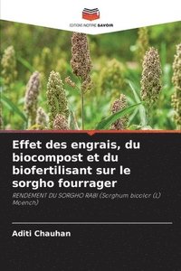 bokomslag Effet des engrais, du biocompost et du biofertilisant sur le sorgho fourrager