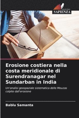 Erosione costiera nella costa meridionale di Surendranagar nel Sundarban in India 1