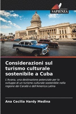 Considerazioni sul turismo culturale sostenibile a Cuba 1