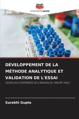 bokomslag Dveloppement de la Mthode Analytique Et Validation de l'Essai