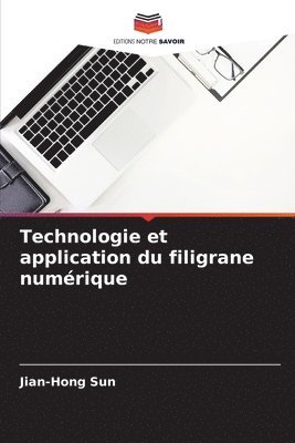 bokomslag Technologie et application du filigrane numrique