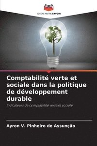 bokomslag Comptabilit verte et sociale dans la politique de dveloppement durable