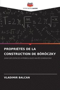 bokomslag Proprits de la Construction de Brczky