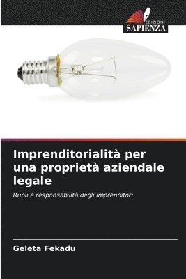 bokomslag Imprenditorialit per una propriet aziendale legale