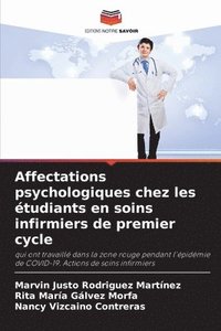 bokomslag Affectations psychologiques chez les tudiants en soins infirmiers de premier cycle