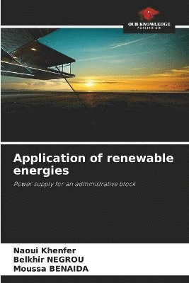 Application of renewable energies 1