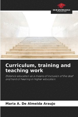 Curriculum, training and teaching work 1