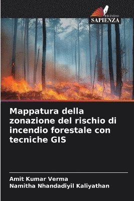 bokomslag Mappatura della zonazione del rischio di incendio forestale con tecniche GIS