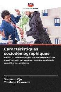 bokomslag Caractristiques sociodmographiques