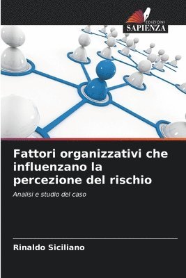 bokomslag Fattori organizzativi che influenzano la percezione del rischio