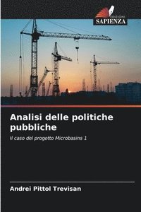 bokomslag Analisi delle politiche pubbliche