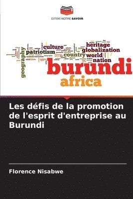 bokomslag Les dfis de la promotion de l'esprit d'entreprise au Burundi