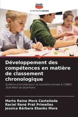 bokomslag Dveloppement des comptences en matire de classement chronologique