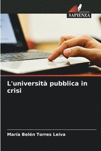 bokomslag L'universit pubblica in crisi