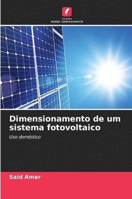 Dimensionamento de um sistema fotovoltaico 1