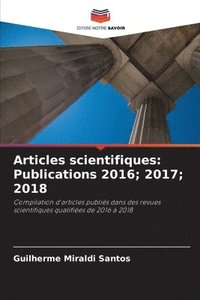 bokomslag Articles scientifiques