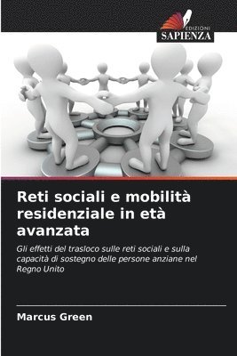 Reti sociali e mobilit residenziale in et avanzata 1