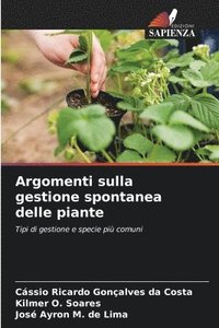 bokomslag Argomenti sulla gestione spontanea delle piante