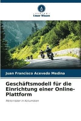 bokomslag Geschftsmodell fr die Einrichtung einer Online-Plattform