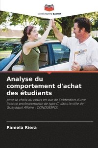 bokomslag Analyse du comportement d'achat des tudiants
