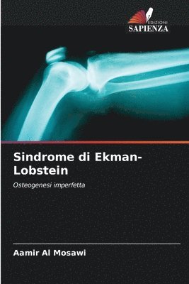bokomslag Sindrome di Ekman-Lobstein