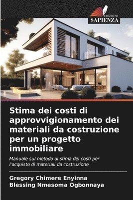 bokomslag Stima dei costi di approvvigionamento dei materiali da costruzione per un progetto immobiliare
